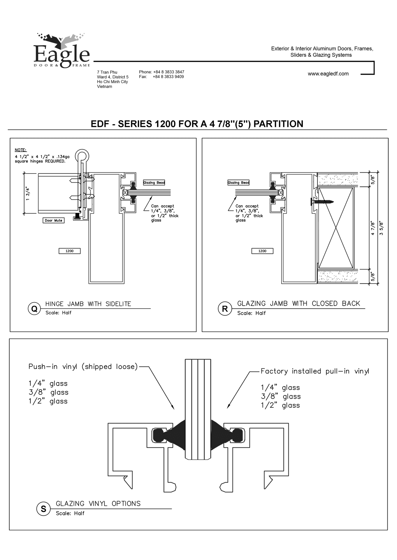 EDF Serie 1200 Partition