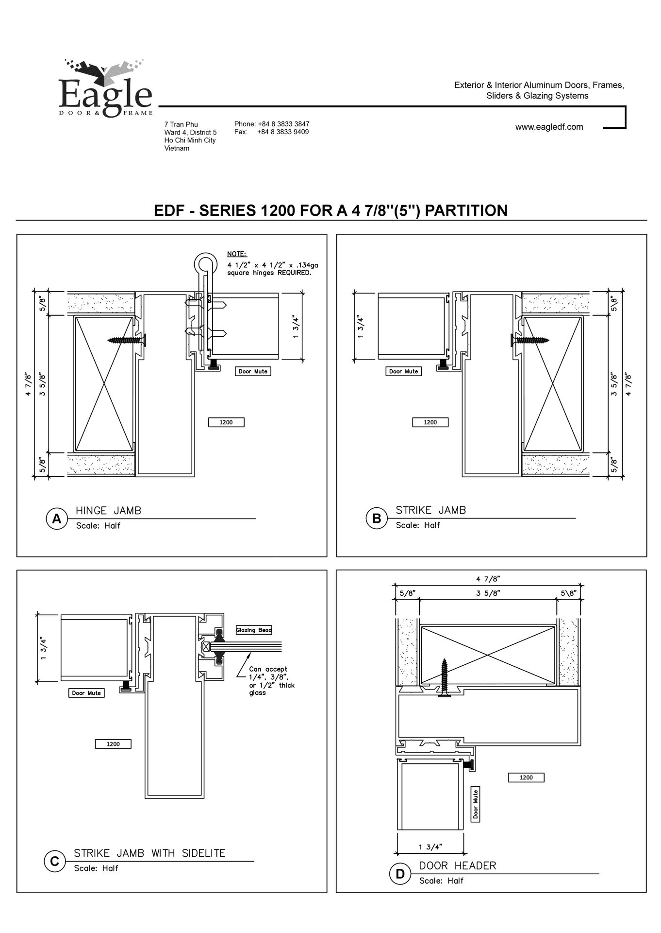 EDF Serie 1200 Partition