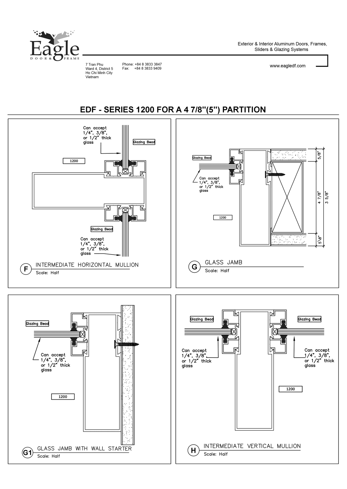 EDF Serie 1200 Partition