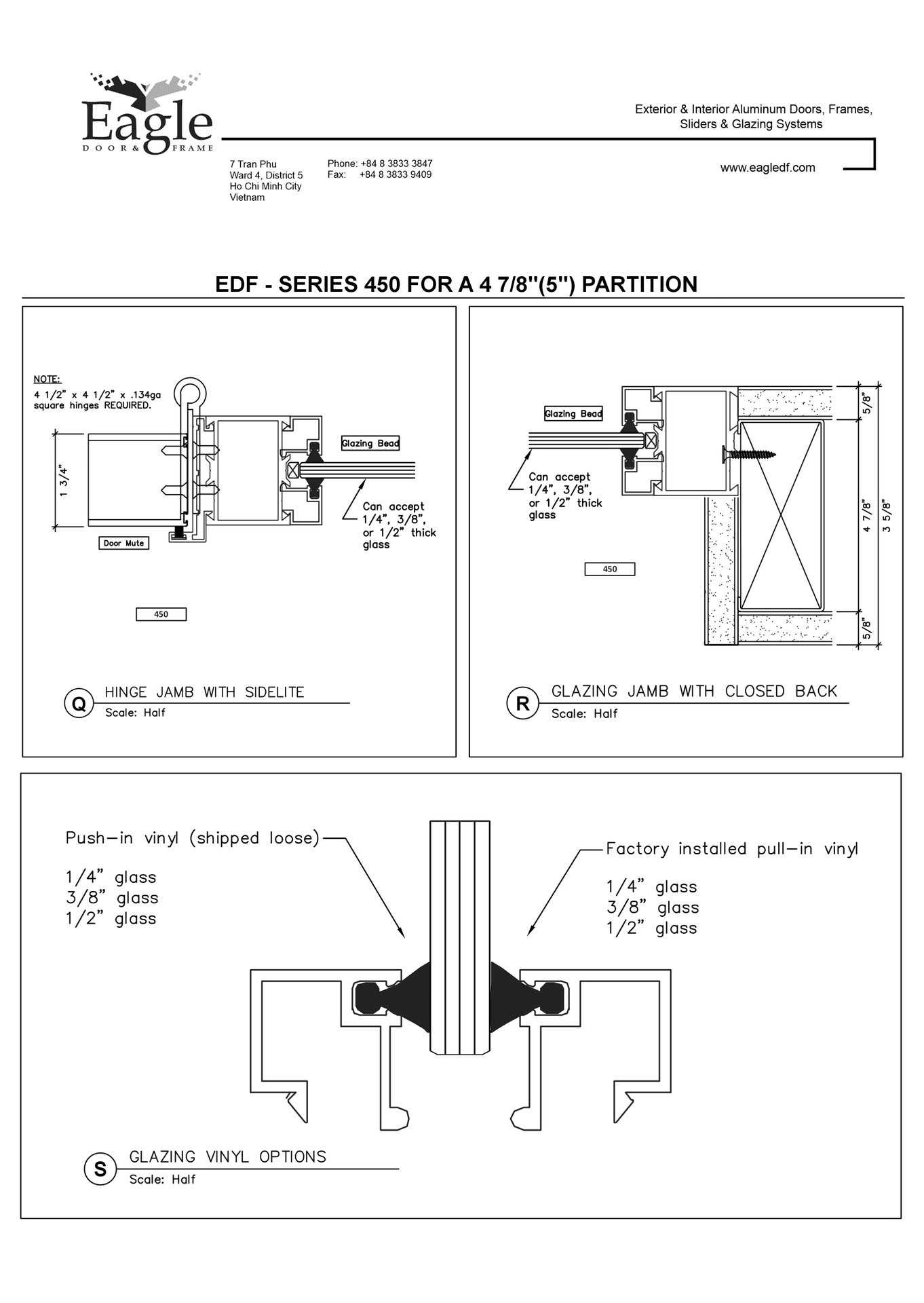 EDF Serie 450 Partition